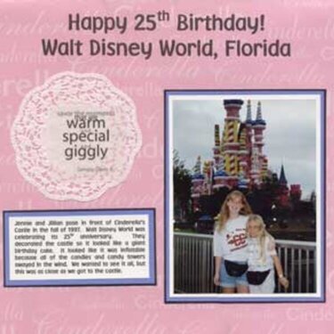 Happy 25th Birthday, WDW, Fl