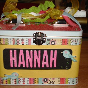Altered 'Hannah' box