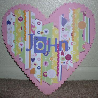 John&#039;s Valntines Day card- Front