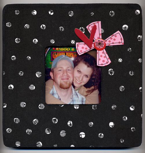 John &amp; Jill altered frame