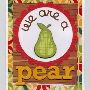 We are a Pear