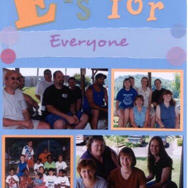 E is for Everyone