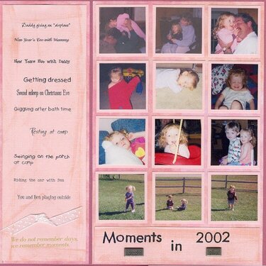 Moments in 2002