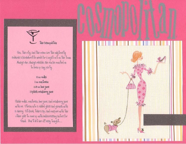 recipe for cosmopolitan