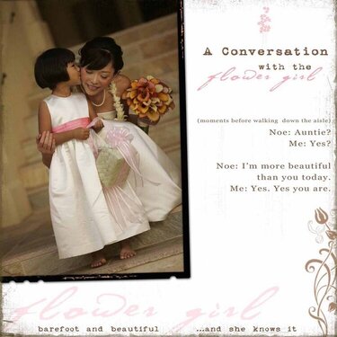 A Conversation With the Flower Girl
