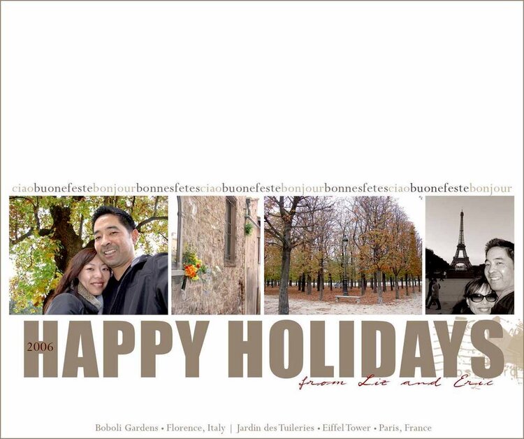 Holiday Card 2006