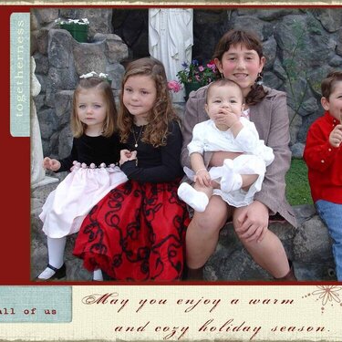 Celebrate Togetherness - Holiday greeting card