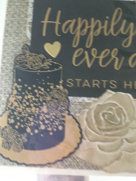 Wedding Card! Shaker Wedding Card!