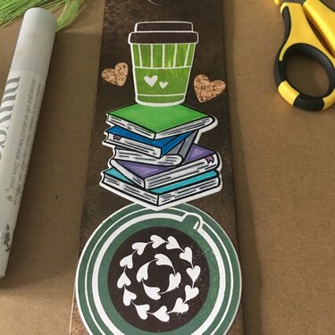 Coffee Inspired Bookmark!