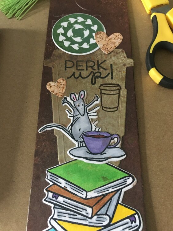 Coffee Inspired Bookmark!