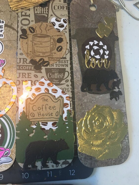 More Coffee Inspired Bookmarks!