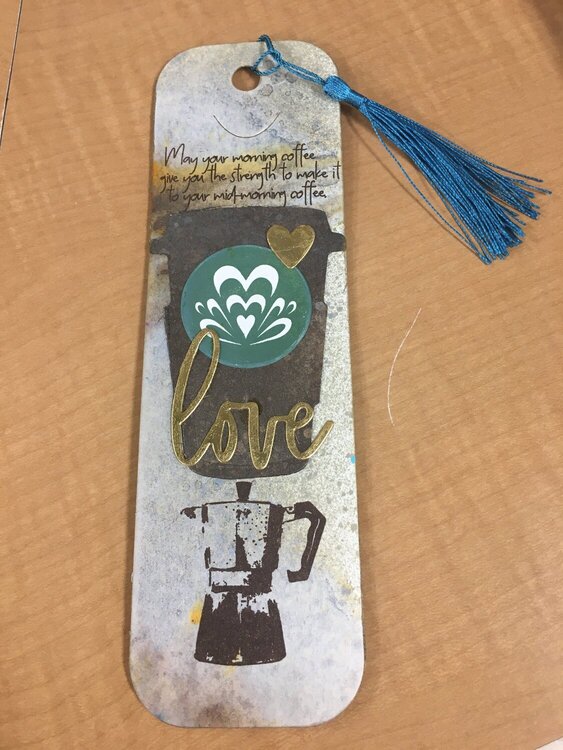 Coffee Inspired Bookmarks.