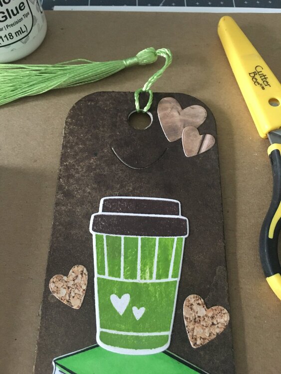 Coffee Inspired Bookmark!