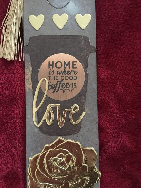 Coffee Lover Inspired Bookmark!