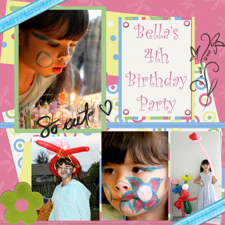 Bella&#039;s 4th Birthday Party