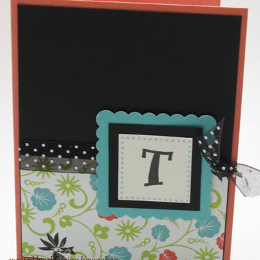 black orchid stationery