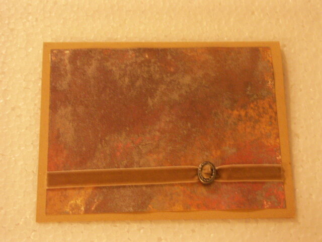 Bronze card