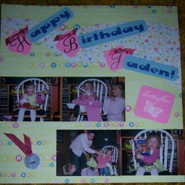 Jaden&#039;s B-Day #3 Page 1