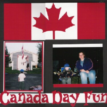 Canada Day July 1, 2004 (left)