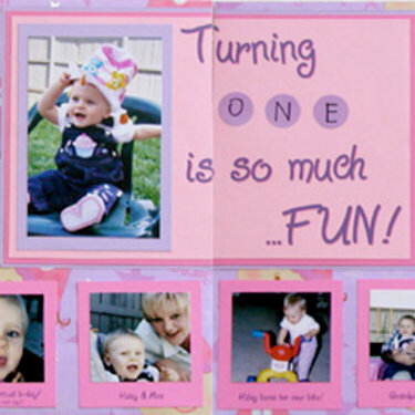 Turning ONE is so much fun!