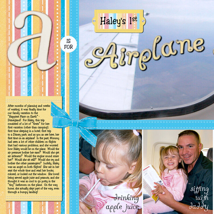 -A is for Airplane Ride (2 of 2)