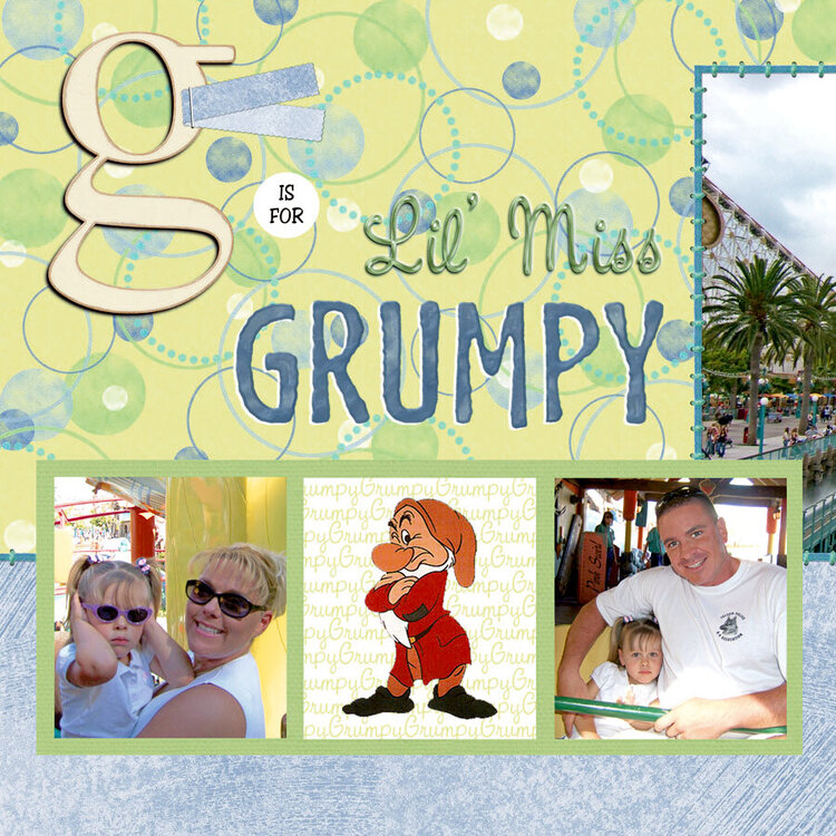 G is for GRUMPY! (2 of 2)