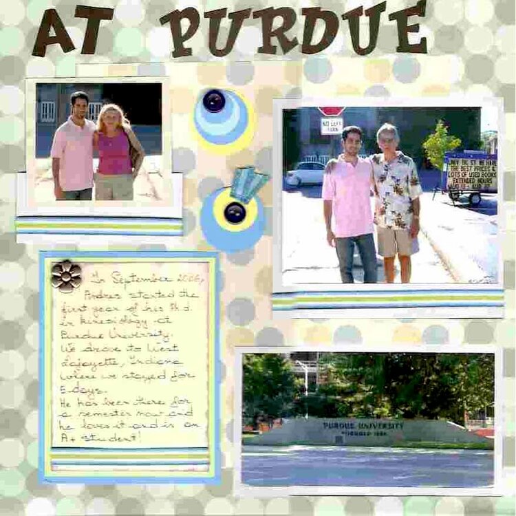 At Purdue University