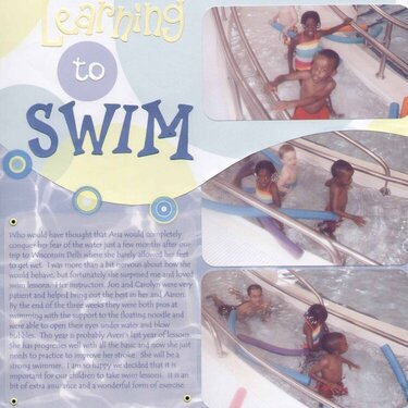 Learning to Swim page 1