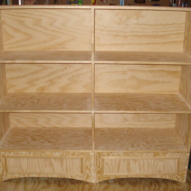 Custom Build scrapbook Bookcase