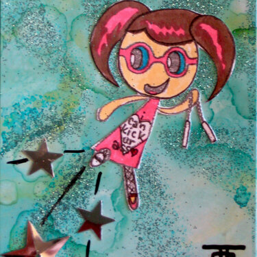 Ninja Grrl ATC