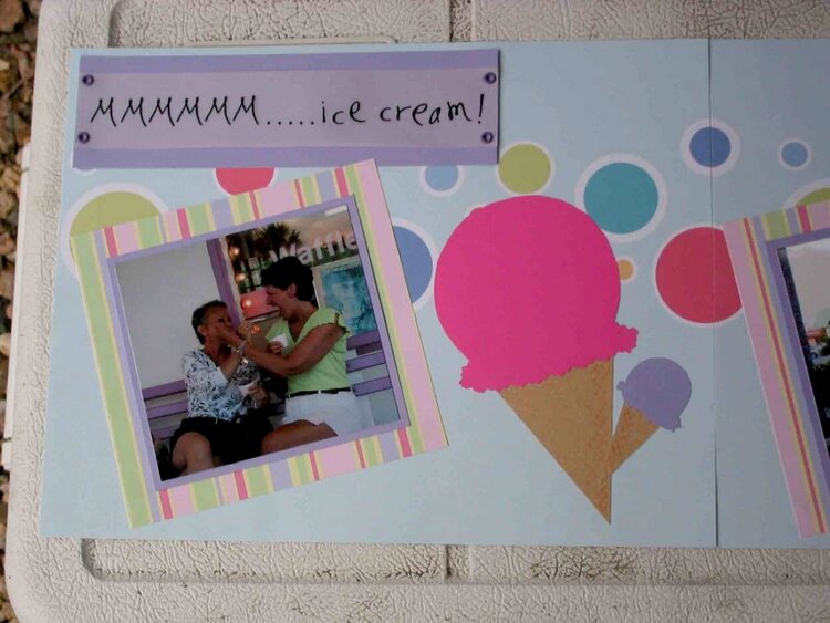 Ice Cream Layout Page One