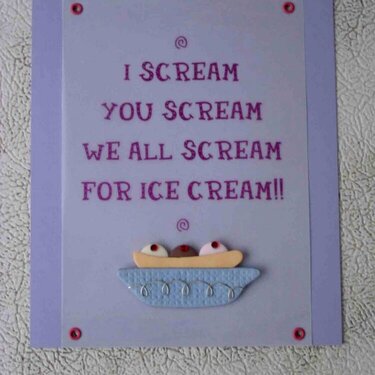 Ice Cream Quote