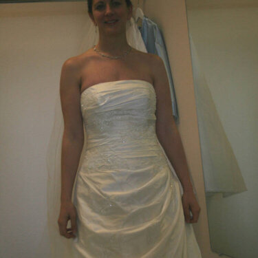 Me in my dress!