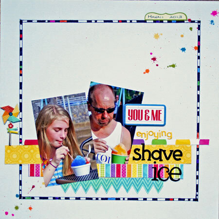 You and Me Enjoying Shave Ice