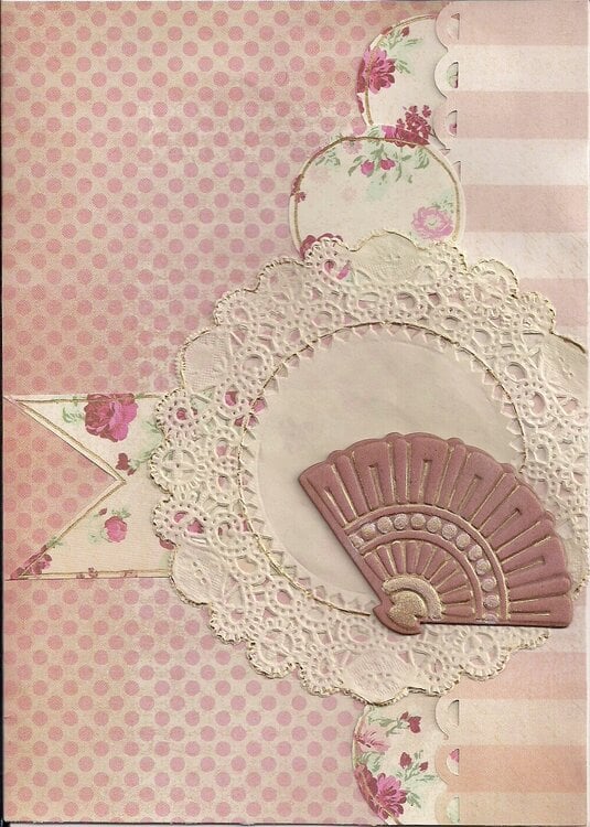 Pink and Cream Card