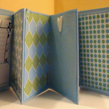 Blue Mini Album for swap--inside