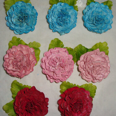 Handmade Carnations