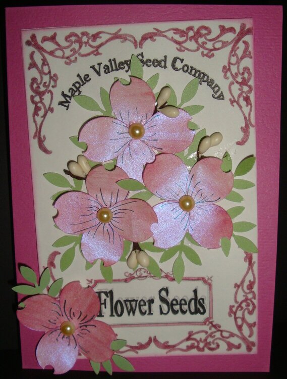 Flower Seeds Card