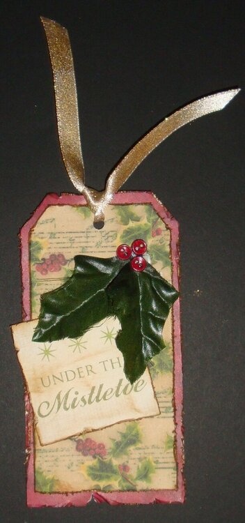 &quot;Swirlydoos 25 Tags of Christmas Tag #19 - Distressing&quot;