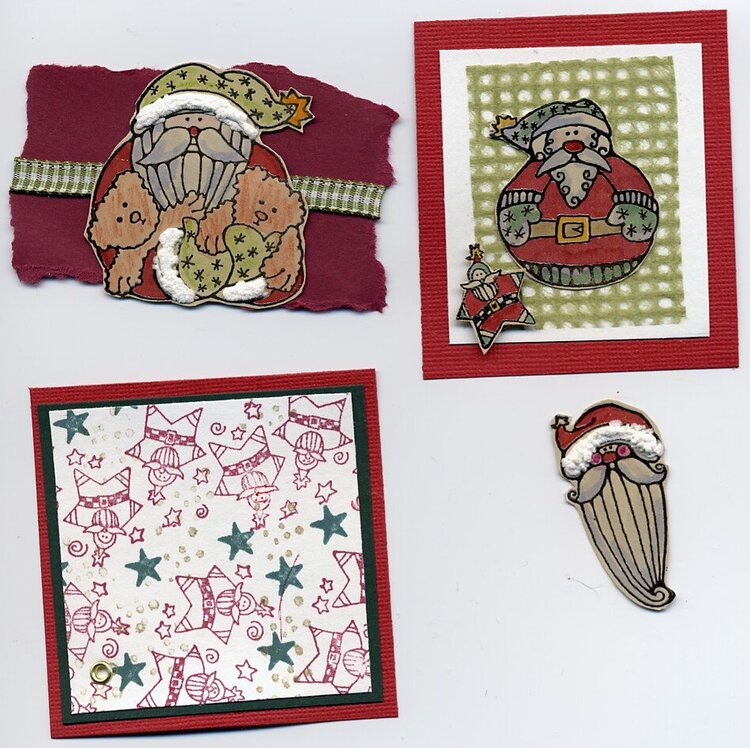Jolly Old Elf - Stampin Up Swap