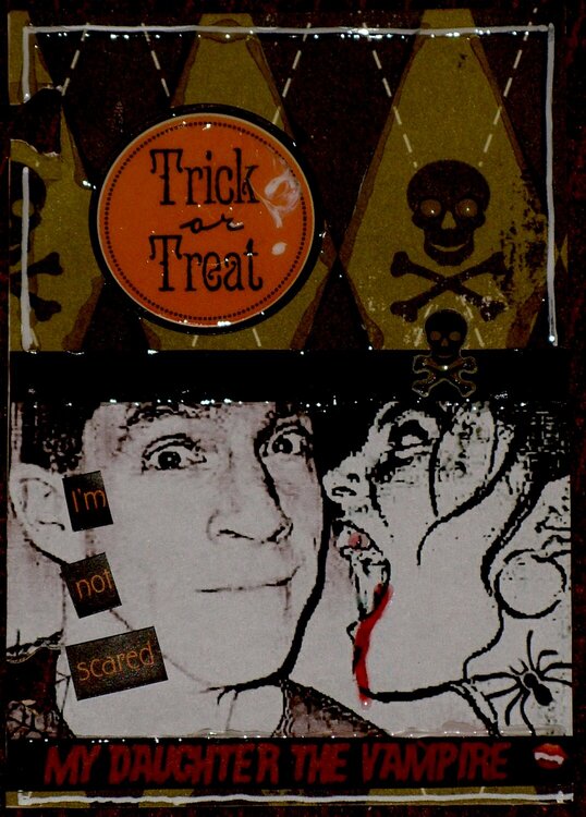 ATC Card: Trick or Treat