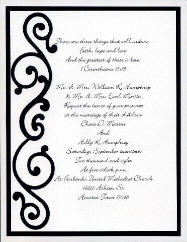 Wedding Invitation