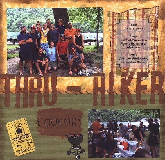 Thru-Hiker Cookout