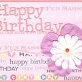 Girly Birthday Card