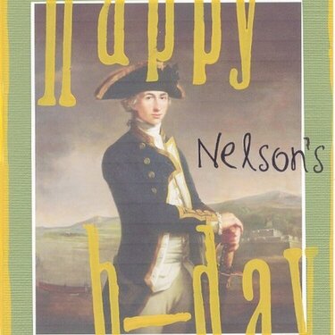 Happy Nelson&#039;s Birthday
