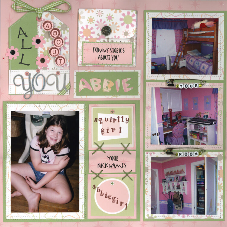 All About You! Abbie- my groovy Girl