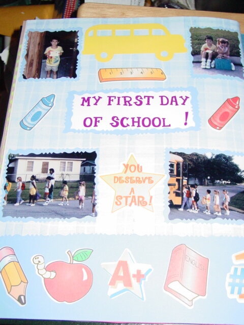 MY FRIST DAY OF SCHOOL