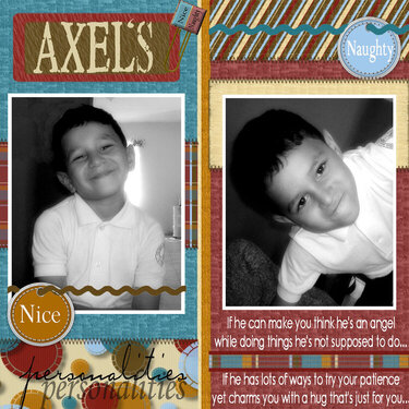 Axel&#039;s Personalities