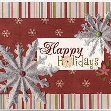 *Imaginisce* Happy Holidays Card