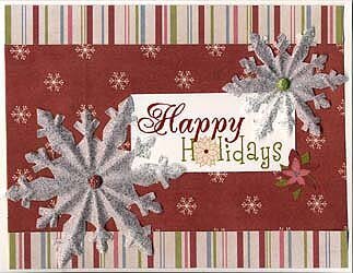 *Imaginisce* Happy Holidays Card
